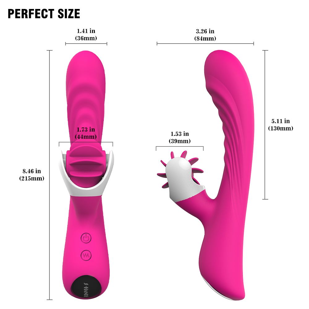 RHT Rotating Clitoral Stimulator & G-Spot Vibrator