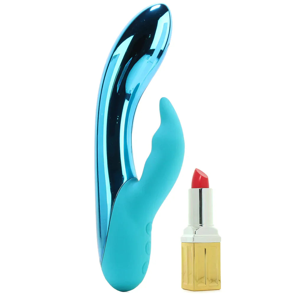 DazzLED Brilliance Rabbit Vibe in Blue - SexToysVancouver.Delivery