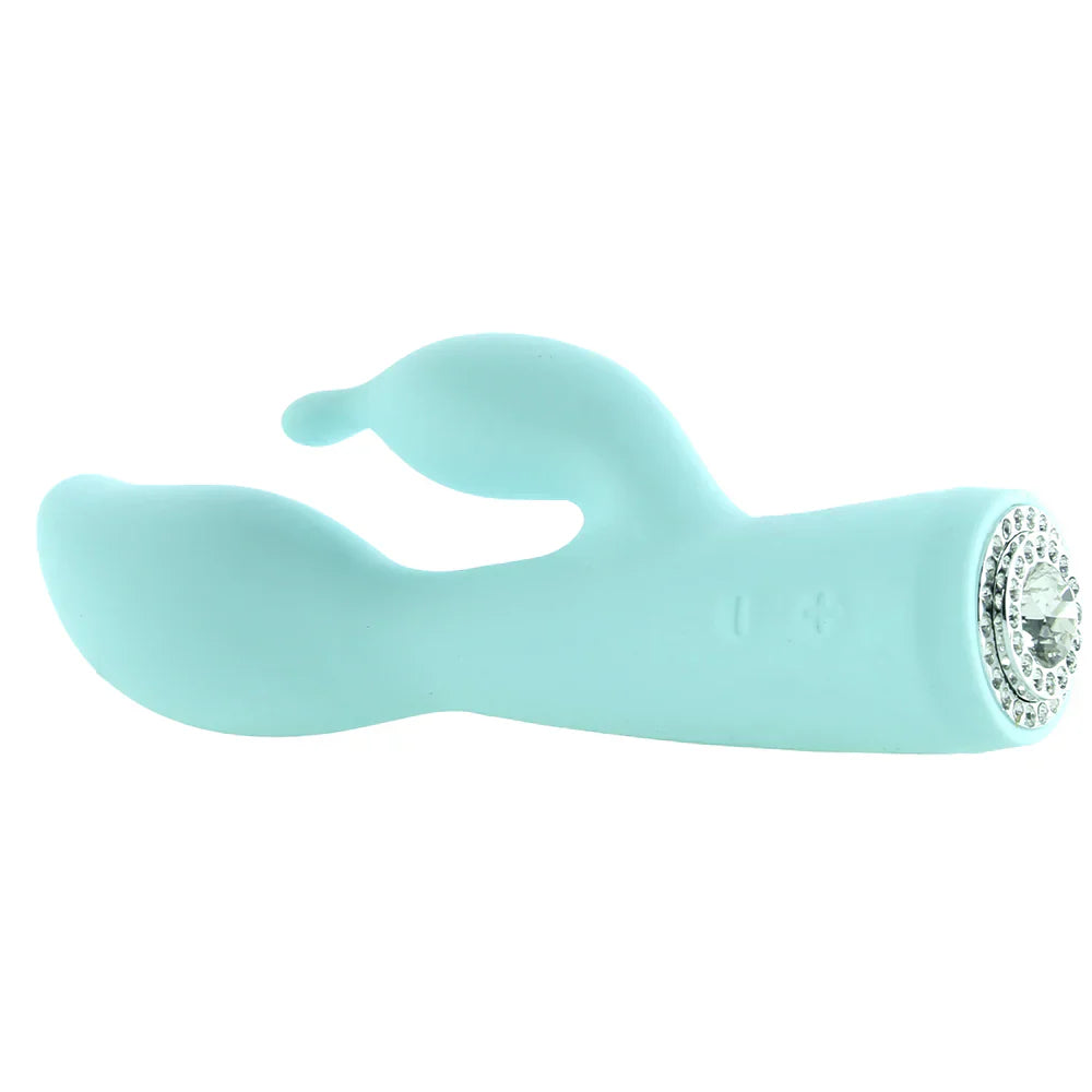 Pavé Victoria Rabbit Vibe in Teal - SexToysVancouver.Delivery