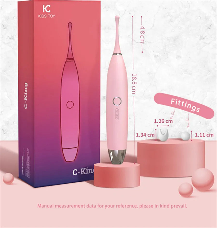 RHT C-King Clitoral Ballpoint Tip Vibrator