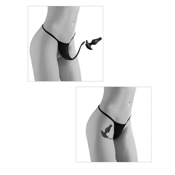 Hookup Panties Crotchless Pleasure Pearls - SexToysVancouver.Delivery
