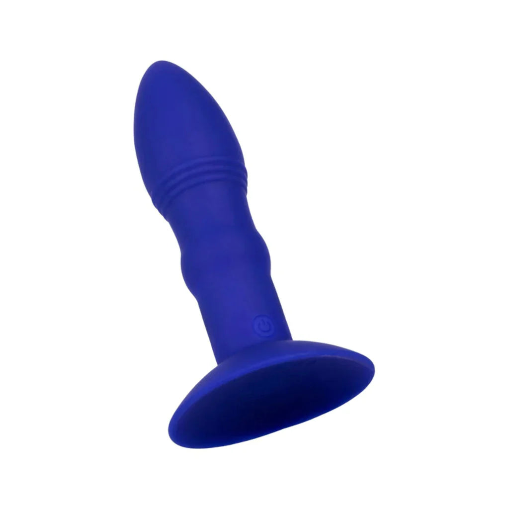 Eclipse Remote Thrusting Rotator Anal Probe in Blue