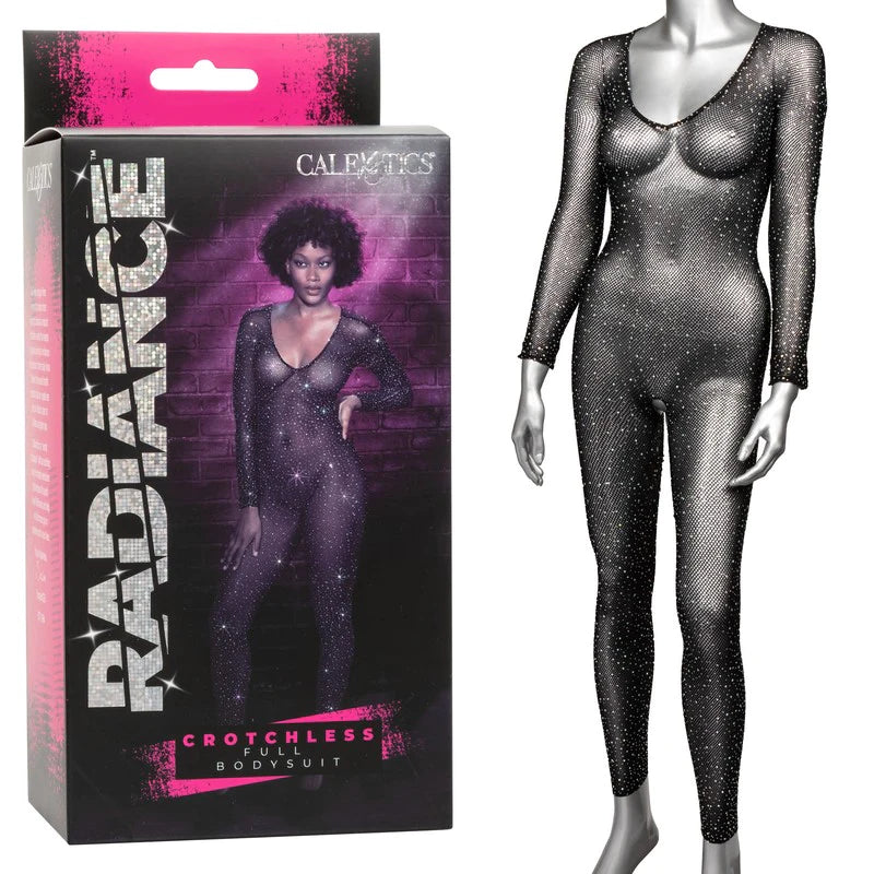 CalExotics Radiance Crotchless Full Body Suit - SexToysVancouver.Delivery