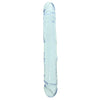 Crystal Jellies Jr. Double 12 Inch Dildo in Clear - SexToysVancouver.Delivery