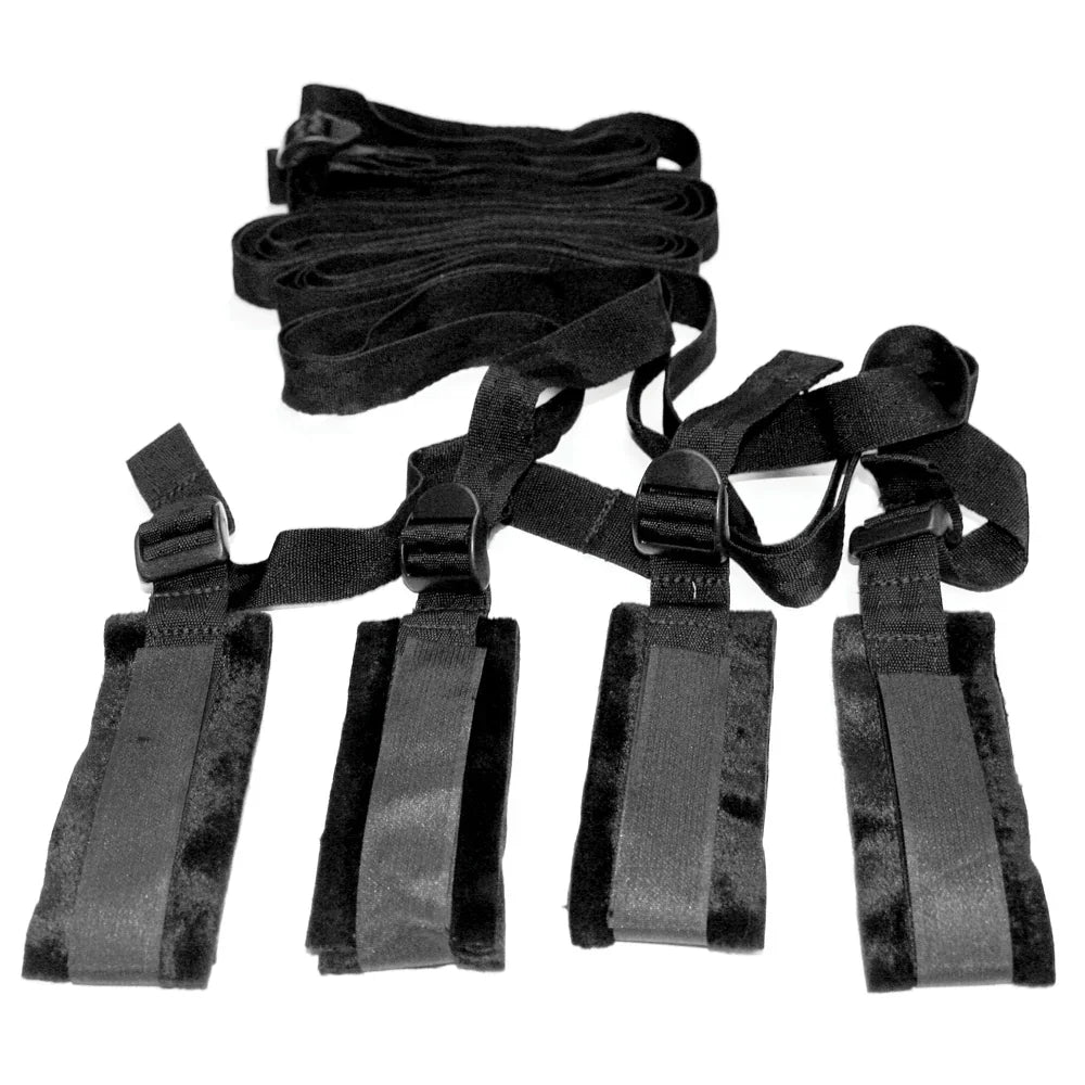 Sex & Mischief Bed Bondage Restraint Kit - SexToysVancouver.Delivery