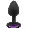 Booty Bling Small Purple Jeweled Silicone Plug - SexToysVancouver.Delivery