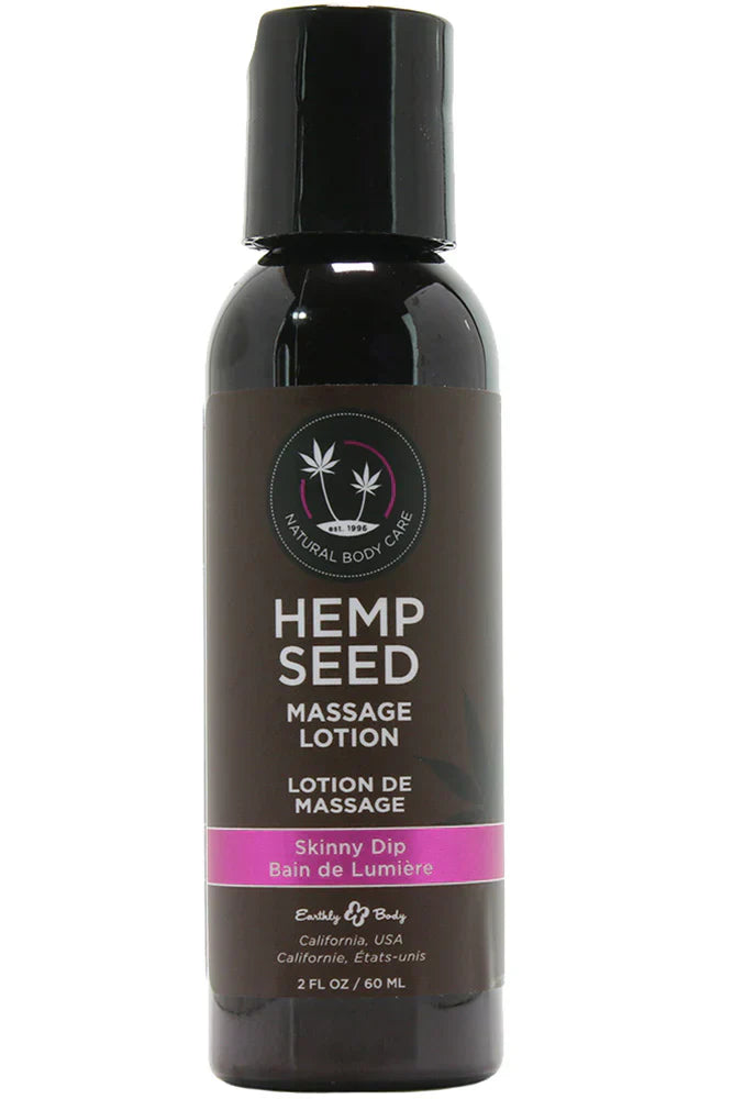 Hemp Seed Massage Lotion 2oz/60ml in Skinny Dip - SexToysVancouver.Delivery