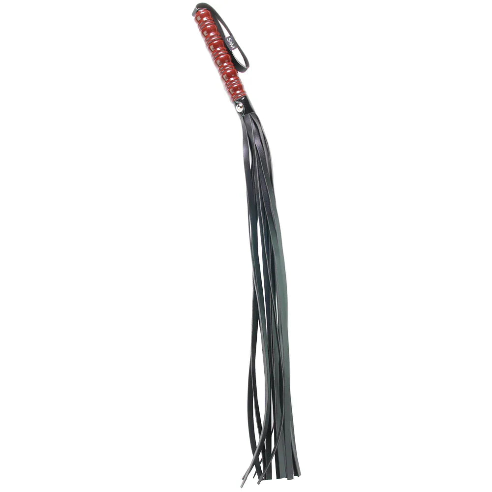 Sex & Mischief Mahogany Flogger - SexToysVancouver.Delivery