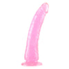 Basix Slim 7 Inch Dildo in Pink - SexToysVancouver.Delivery