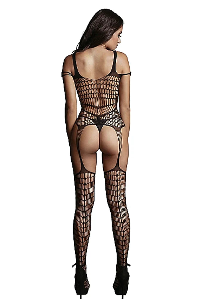 Le Désir Black Shredded Bodystocking - SexToysVancouver.Delivery