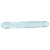 Crystal Jellies Jr. Double 12 Inch Dildo in Clear - SexToysVancouver.Delivery