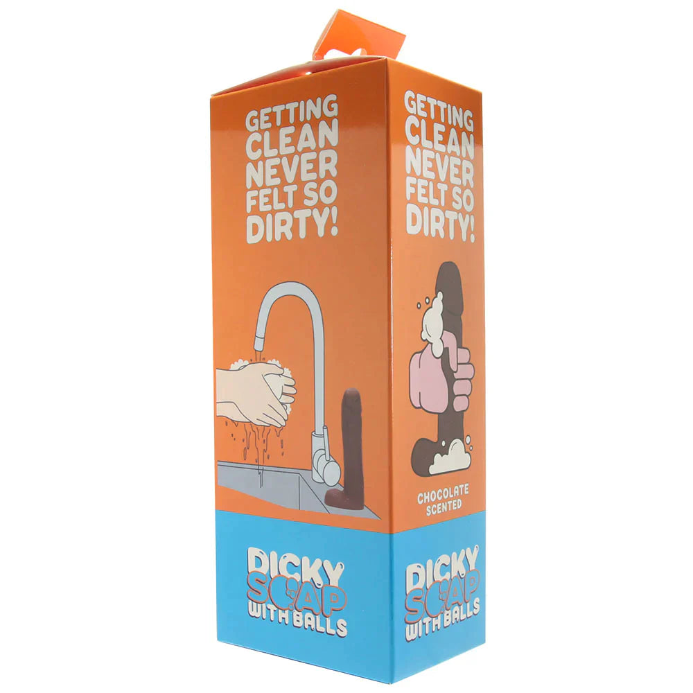 Dicky Soap with Balls in Chocolate - SexToysVancouver.Delivery