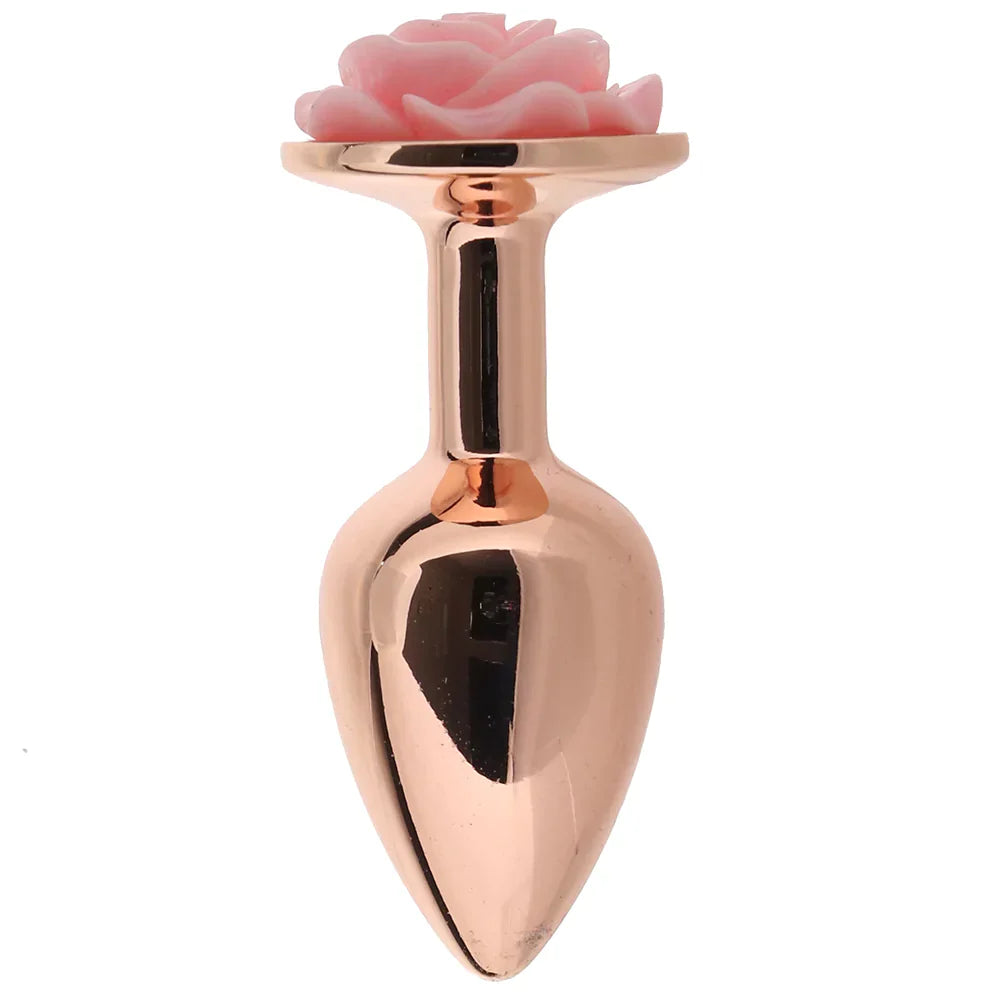 Booty Sparks Pink Rose Gold Anal Plug in Small - SexToysVancouver.Delivery