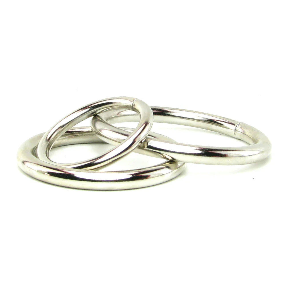 Metal Cock Ring Set - SexToysVancouver.Delivery