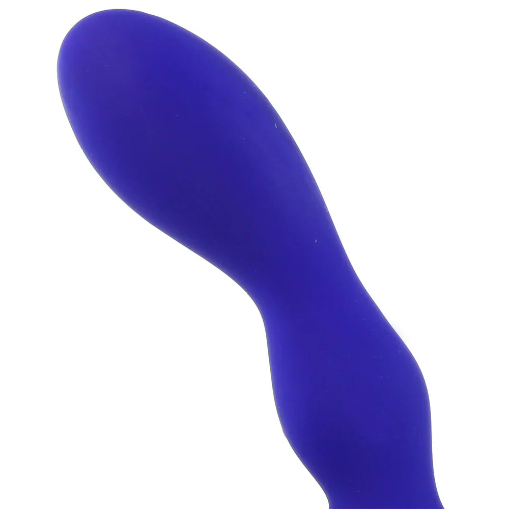 Silicone Wireless Pleasure Probe in Blue