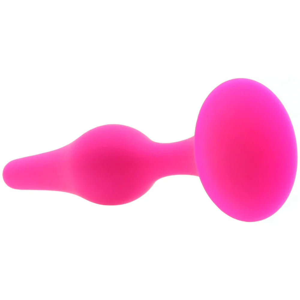 Luxe Beginner Silicone Butt Plug Kit in Pink - SexToysVancouver.Delivery