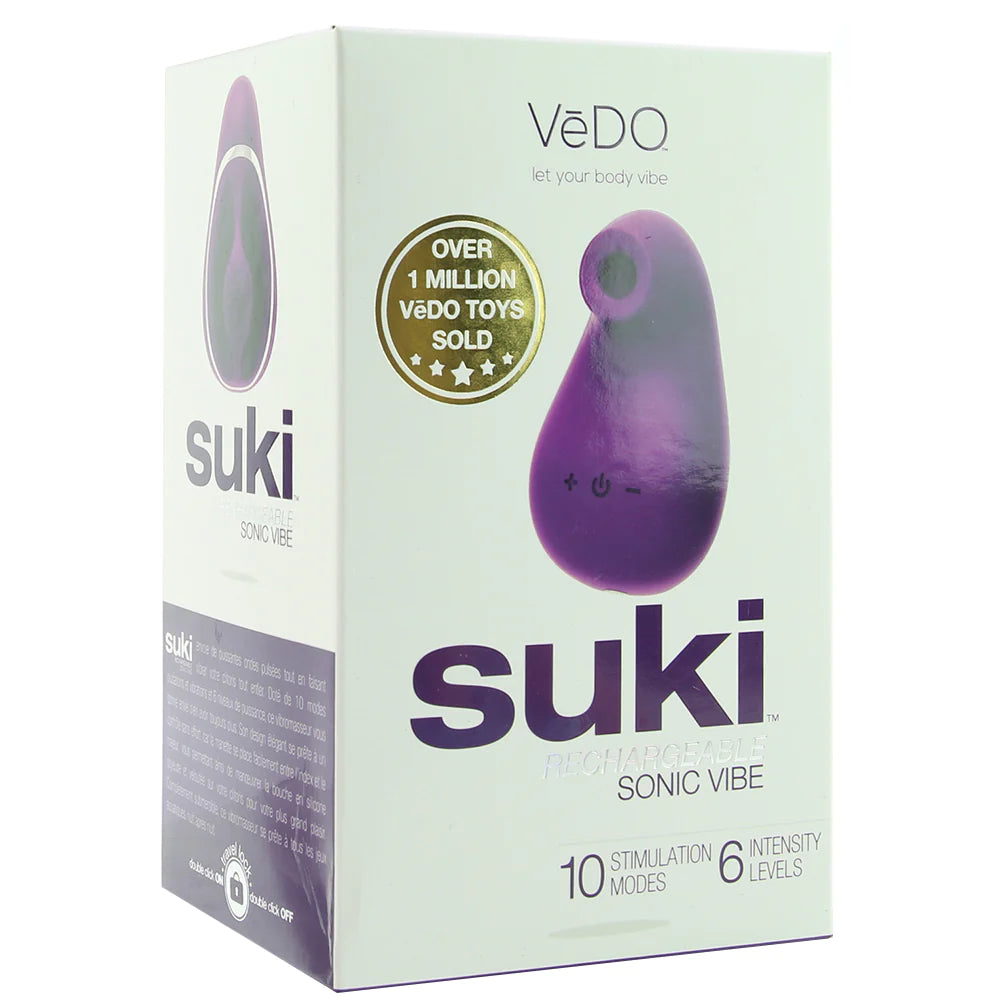 Suki Rechargeable Sonic Vibe - SexToysVancouver.Delivery