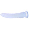 Basix Slim 7 Inch Dildo in Clear - SexToysVancouver.Delivery