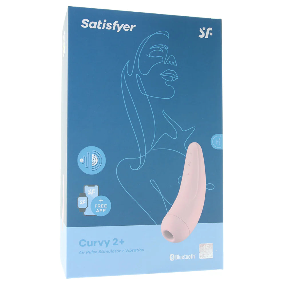 Satisfyer Curvy 2+ Air Pulse Stimulator - SexToysVancouver.Delivery