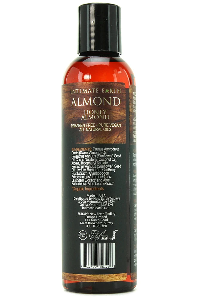 Almond Vegan Massage Oil 4oz/120ml