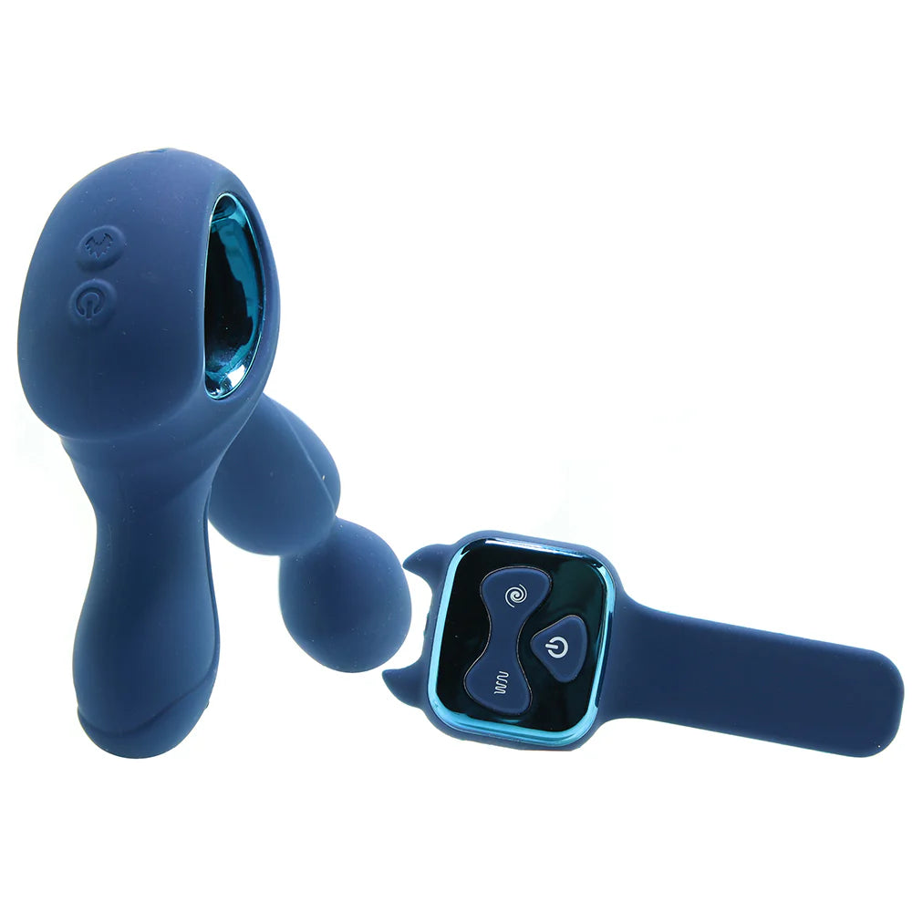 Renegade Orbit Rotating Prostate Massager in Blue