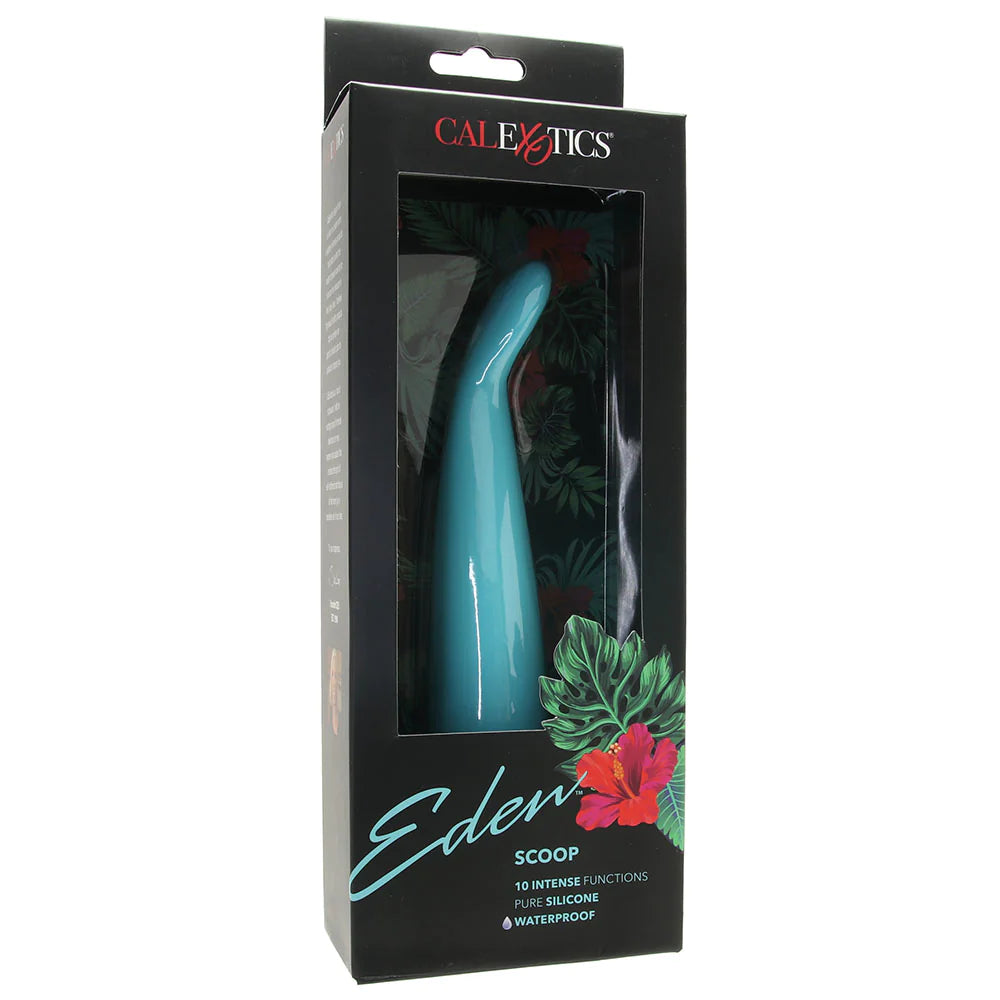Eden Silicone Tulip Vibe in Teal - SexToysVancouver.Delivery