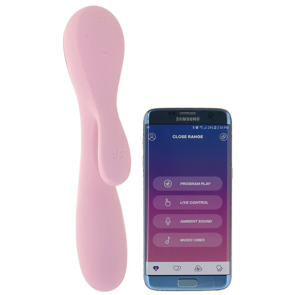 Satisfyer Mono Flex Vibe in Mauve - SexToysVancouver.Delivery