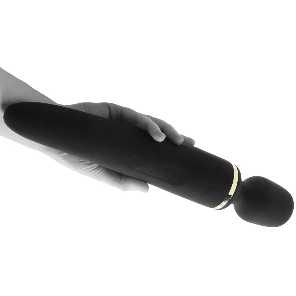 Satisfyer Wand-er Woman Massager in Black - SexToysVancouver.Delivery