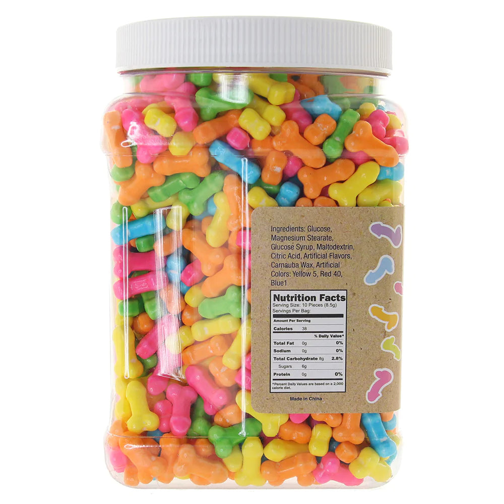 Eat A Jar Of Dicks Penis Shaped Hard Candies in 30oz - SexToysVancouver.Delivery