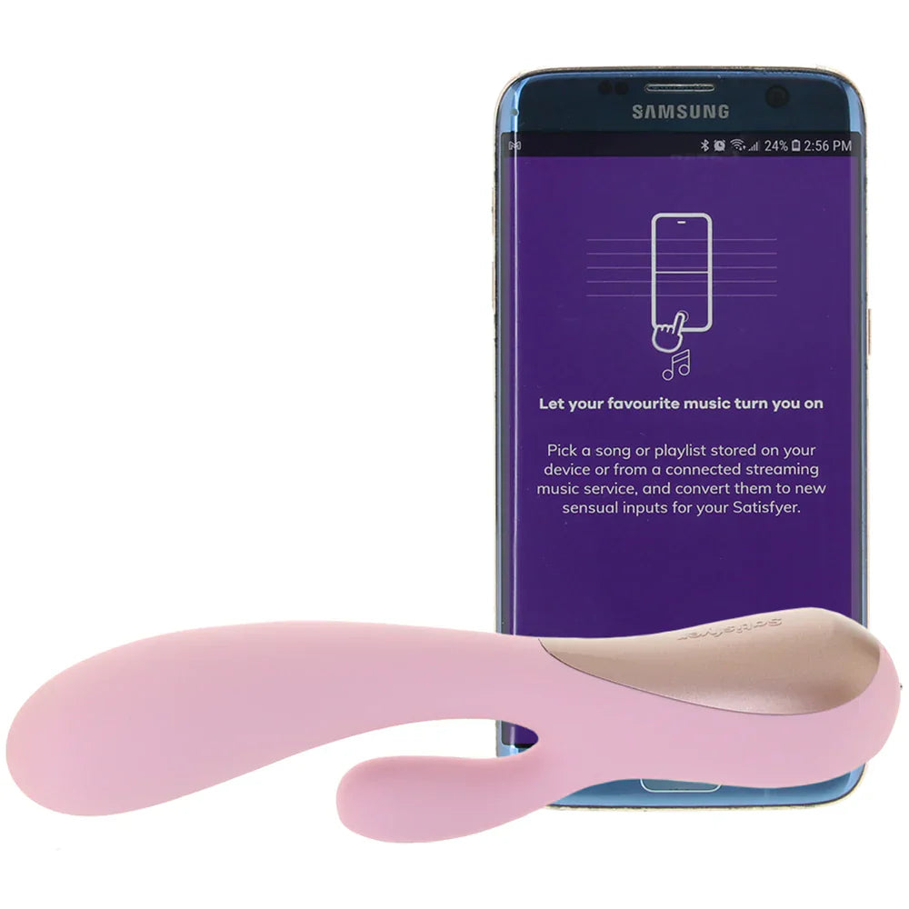 Satisfyer Mono Flex Vibe in Mauve - SexToysVancouver.Delivery