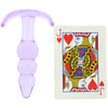 Jelly Rancher Ripple T Butt Plug in Purple - SexToysVancouver.Delivery