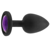 Booty Bling Small Purple Jeweled Silicone Plug - SexToysVancouver.Delivery