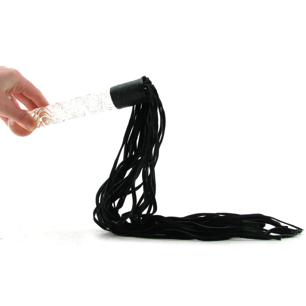 Icicles No. 38 Hand Blown Glass Whip - SexToysVancouver.Delivery