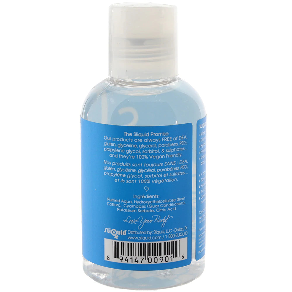H2O Glycerine Free Natural Lube in 4.2oz/125ml - SexToysVancouver.Delivery