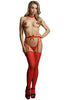 Jingle Glitter Red Nipple Stickers And Stockings - SexToysVancouver.Delivery