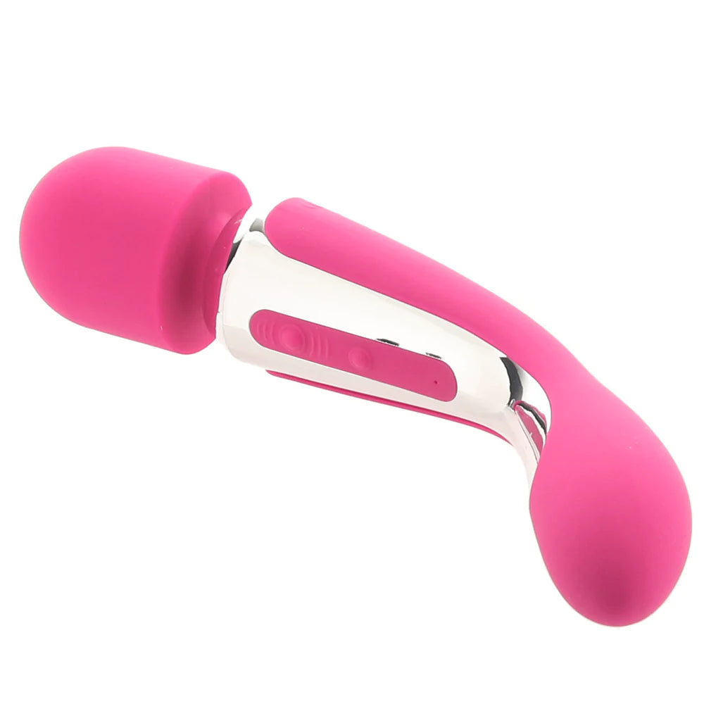 Embrace Silicone Body Wand Massager Vibe in Pink - SexToysVancouver.Delivery