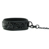 Load image into Gallery viewer, Sinful Collar with Leash in Black - SexToysVancouver.Delivery
