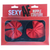 Load image into Gallery viewer, Nipple Couture Red Bow Covers - SexToysVancouver.Delivery
