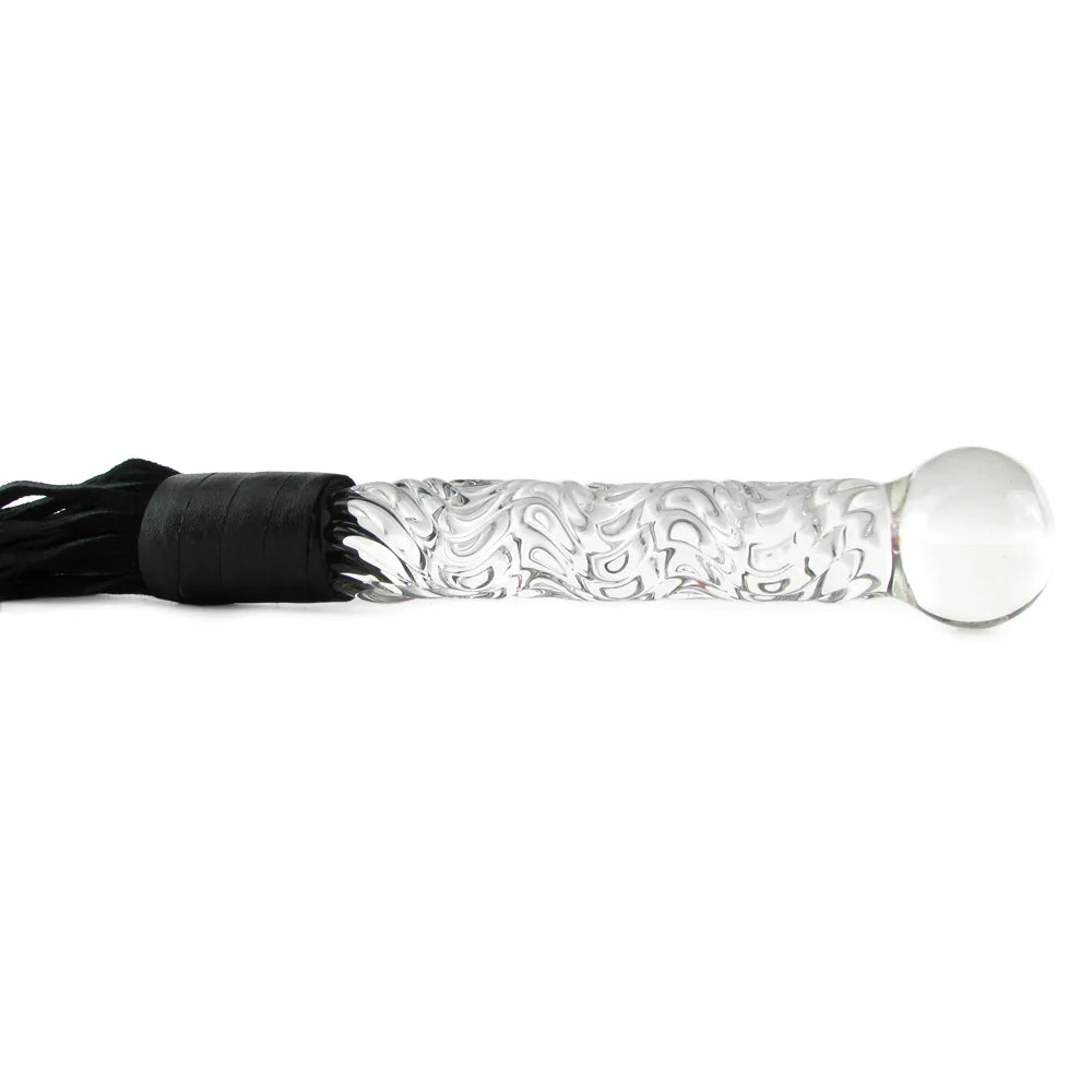 Icicles No. 38 Hand Blown Glass Whip - SexToysVancouver.Delivery