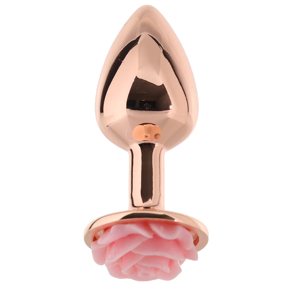 Booty Sparks Pink Rose Gold Anal Plug in Small - SexToysVancouver.Delivery