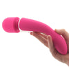 Embrace Silicone Body Wand Massager Vibe in Pink - SexToysVancouver.Delivery