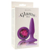 Glams Mini Purple Gem Silicone Butt Plug - SexToysVancouver.Delivery
