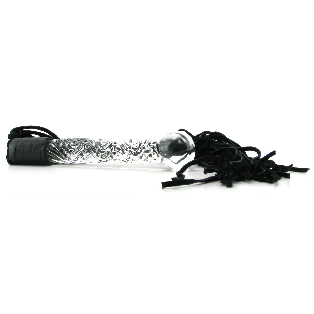 Icicles No. 38 Hand Blown Glass Whip - SexToysVancouver.Delivery