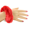 Load image into Gallery viewer, Fetish Fantasy Furry Cuffs in Red - SexToysVancouver.Delivery