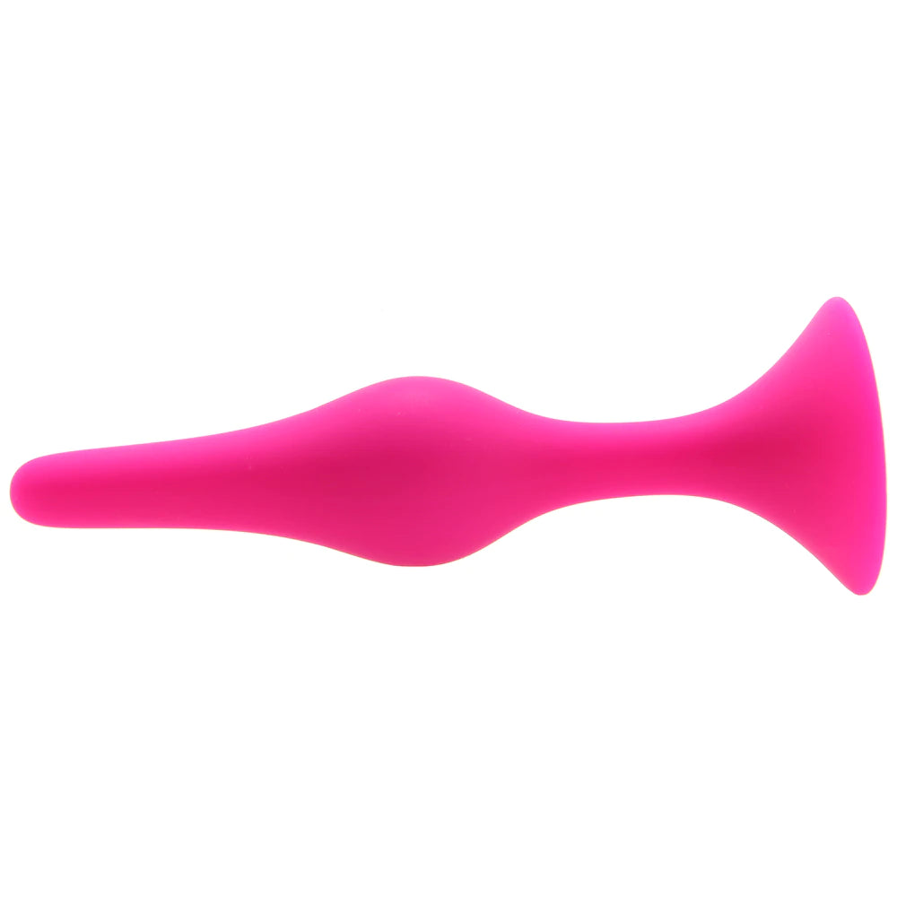 Luxe Beginner Silicone Butt Plug Kit in Pink - SexToysVancouver.Delivery
