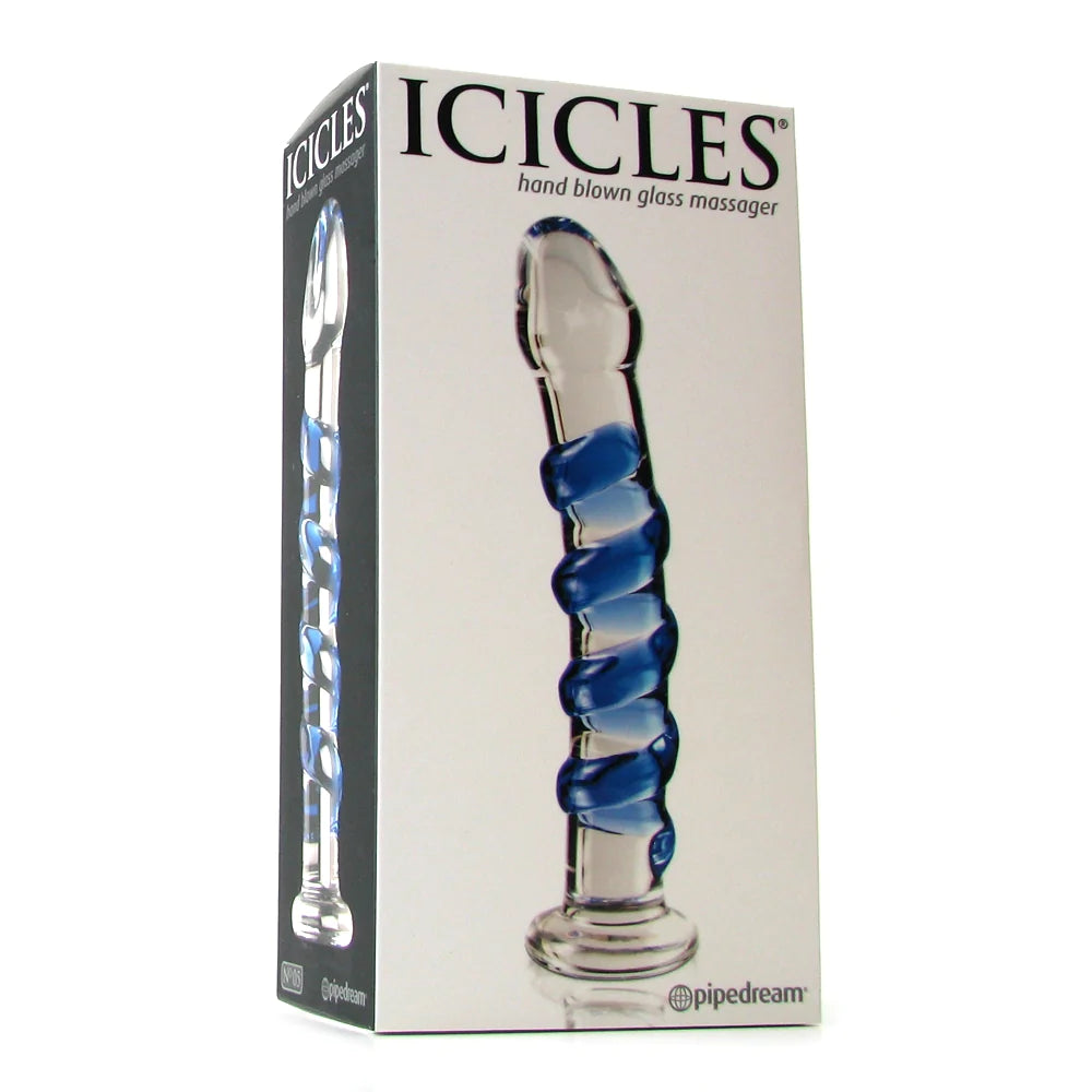 Icicles No. 05 Glass Dildo - SexToysVancouver.Delivery