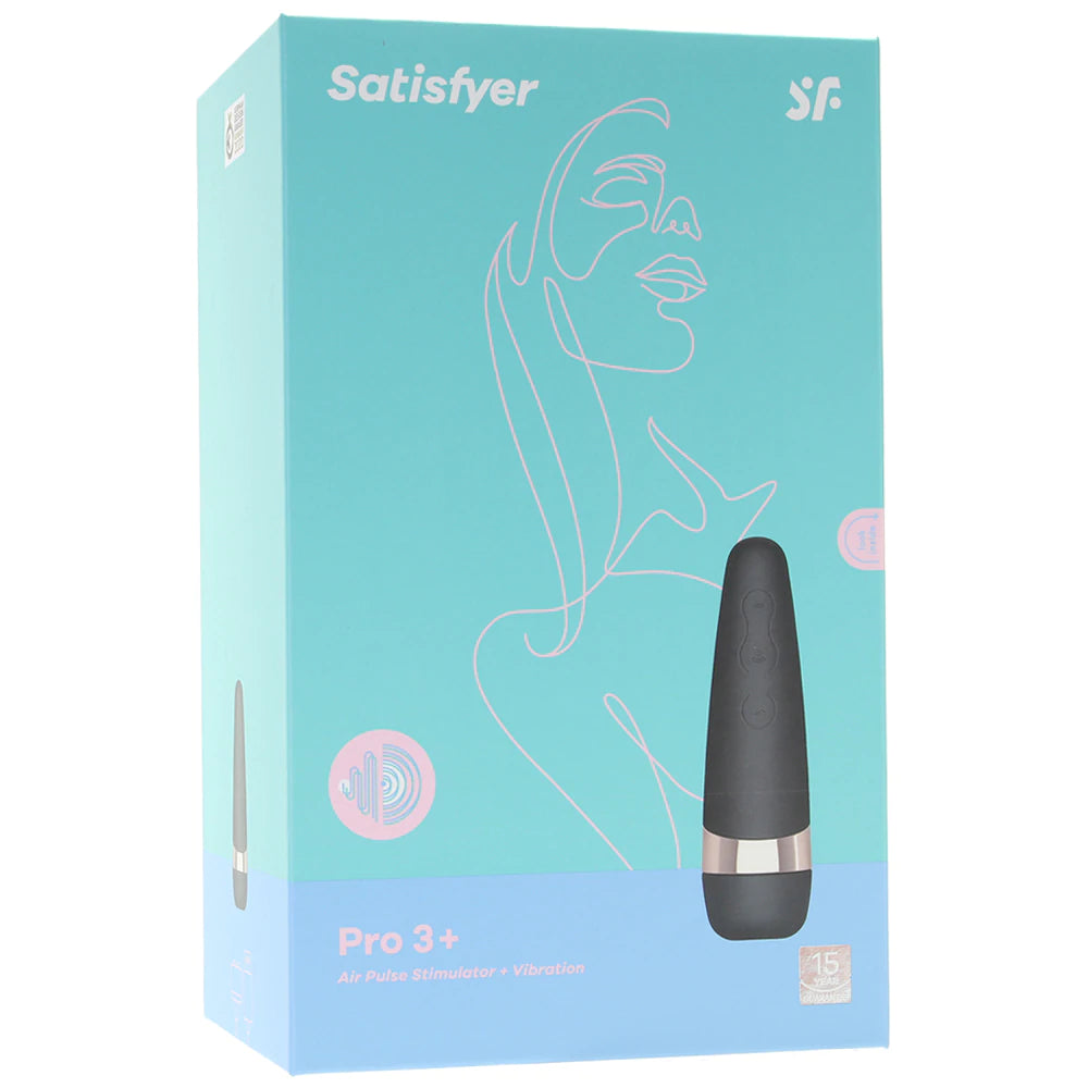 Satisfyer Pro 3 Air Pulse Stimulator + Vibration - SexToysVancouver.Delivery