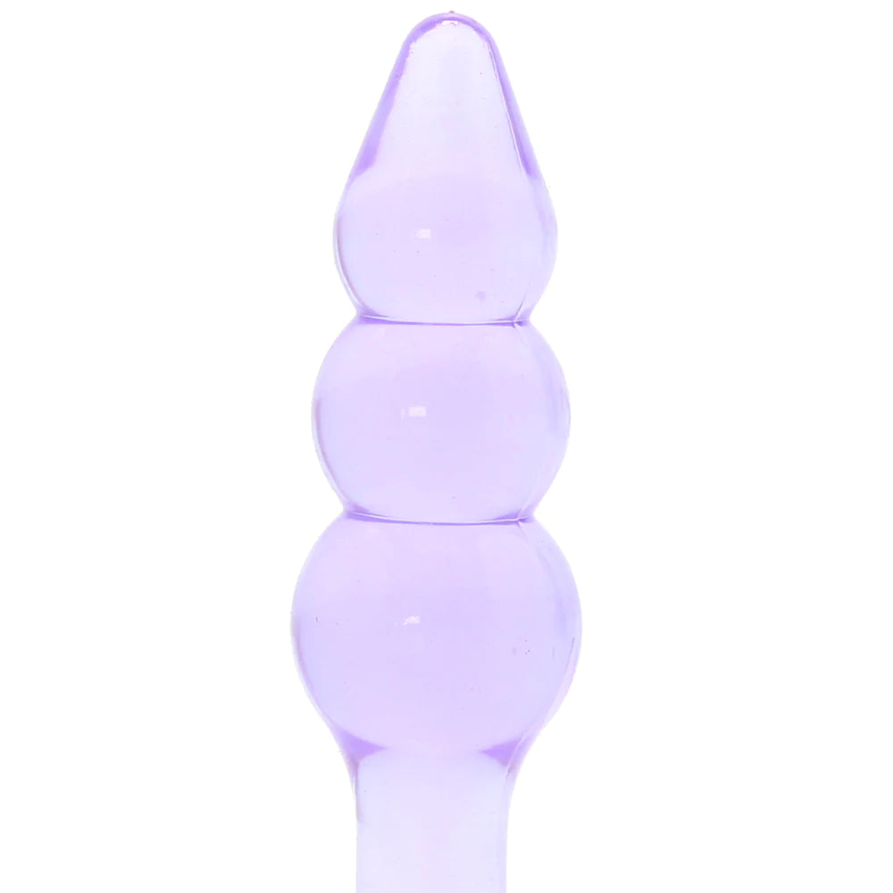 Jelly Rancher Ripple T Butt Plug in Purple - SexToysVancouver.Delivery
